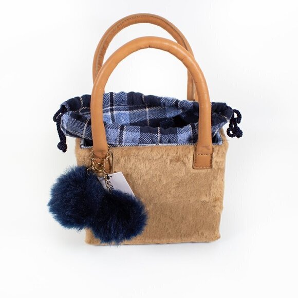 Violet & Brooks Nellie Faux Fur Box Purse - New! - Picture 4 of 12